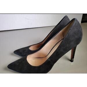 Tory Burch Black Suede Heels